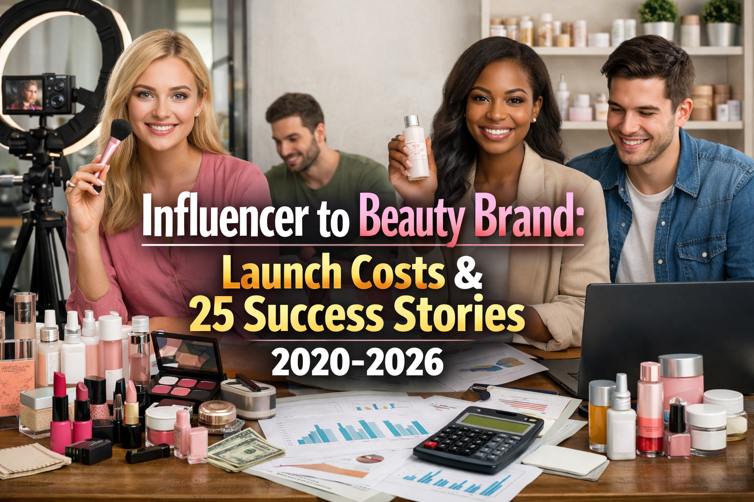 Influencer to Beauty Brand Launch Costs & 25 Success
